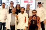 El jurado encargado de evaluar las cocas participantes