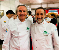 Yann Duytsche con Bruno Buletti 