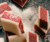 Dulces de frambuesa