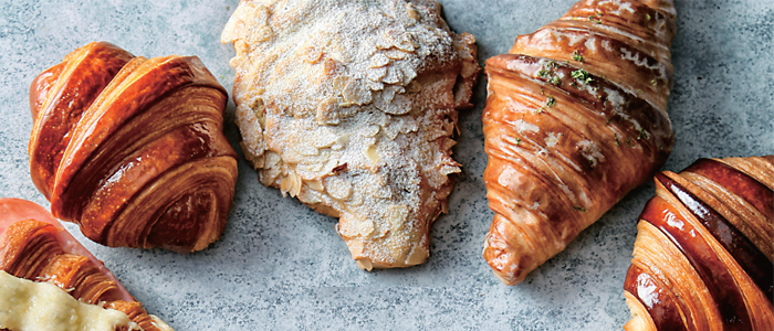 Croissants variados