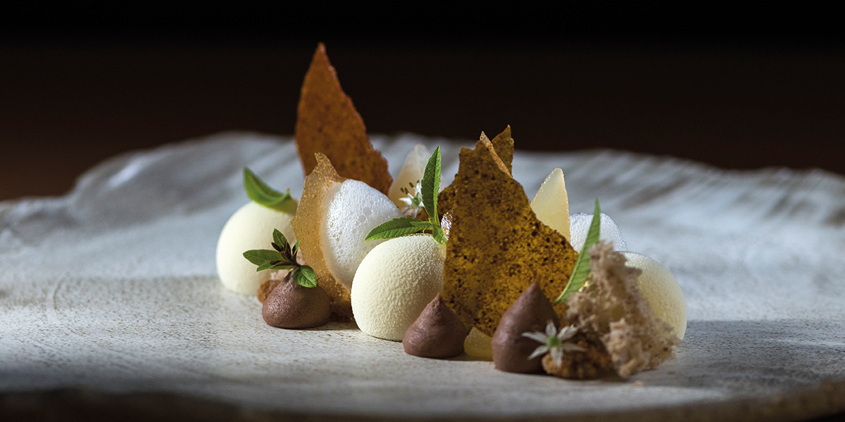 Postre en plato de Attila Meinhart