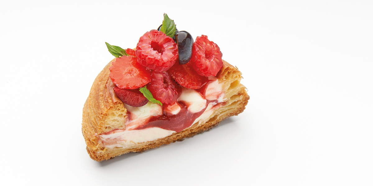 Berries con mascarpone y fruta