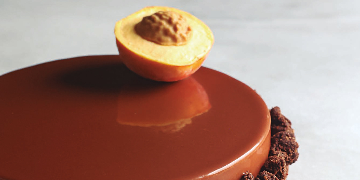 Sacher con albaricoque de Ester Roelas