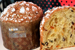 Detalle del panettone ganador