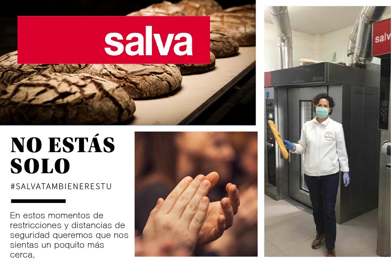 Composición diseñada por Salva para transmitir a sus clientes la campaña actual