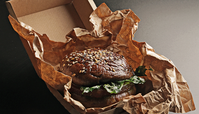 Hamburguesa vegana de Fiona Arrizabalaga