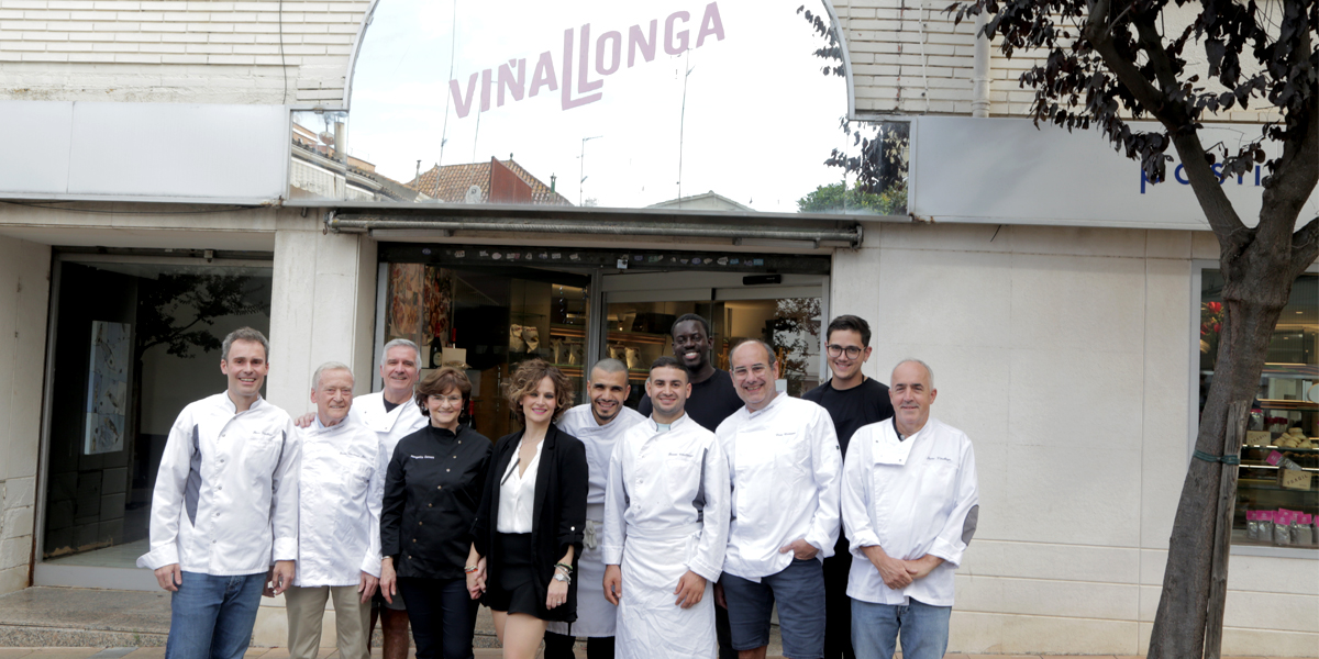 Equipo de la Pastisseria Viñallonga