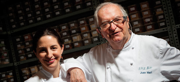 Juan Mari y Elena Arzak