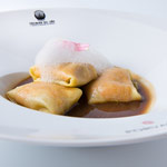 raviolis de txangurro