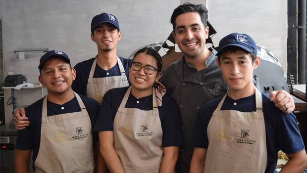 Equipo de la pizzeria Terra Nostra